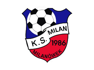 logo klubu sportowego Milan Milanówek