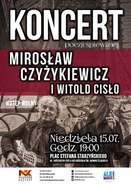 Mirosław Czyżykiewicz i Witold Cisło – koncert - grafika