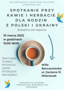 Spotkanie dla rodzin z Polski i Ukrainy - grafika