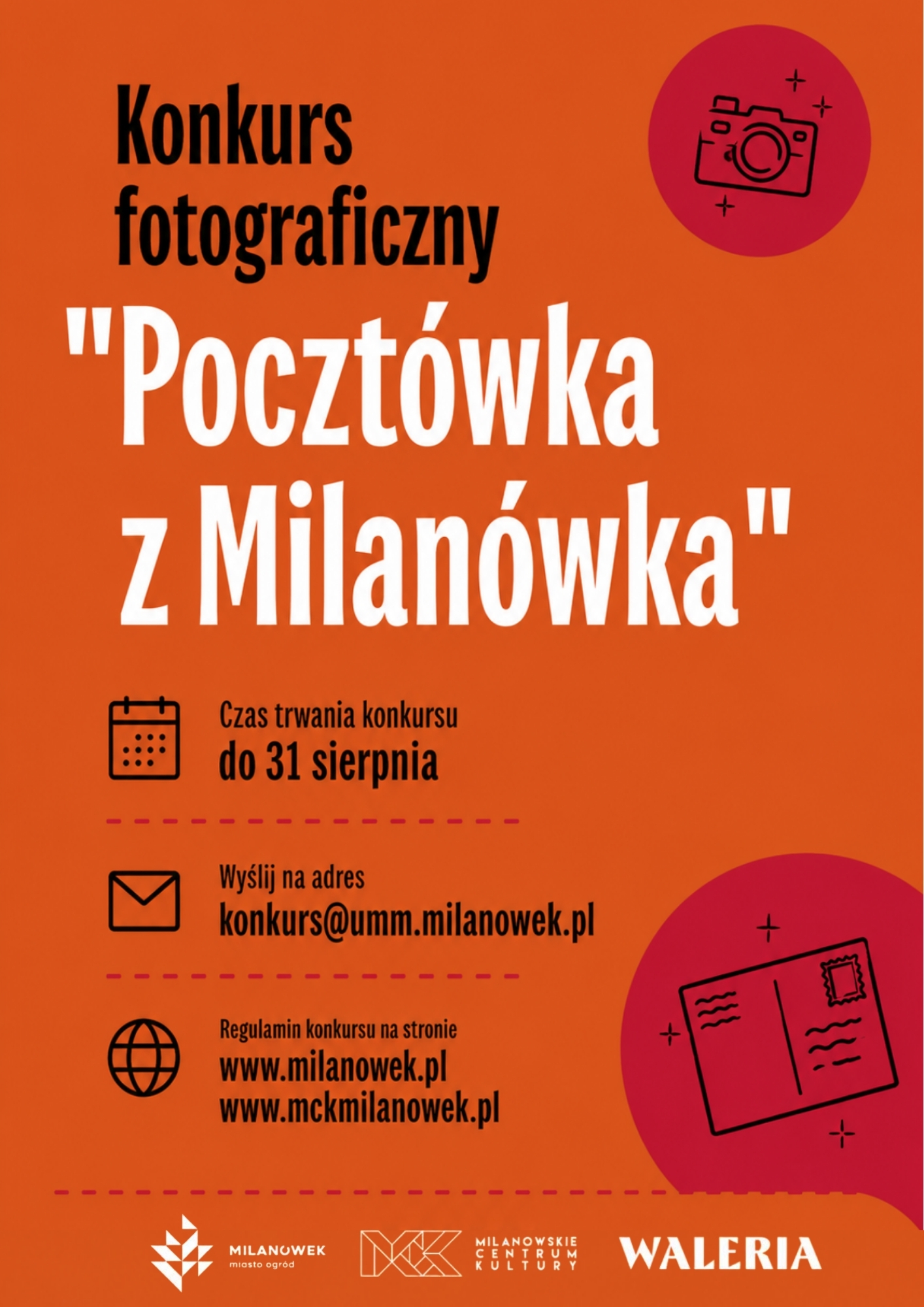 plakat Poczt&oacute;wka z&nbsp;Milan&oacute;wka