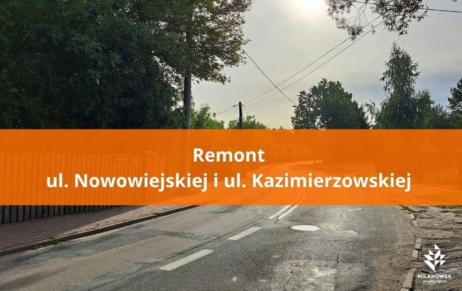 Remont ul. Nowowiejskiej i Kazimierzowskiej – ilustracja
