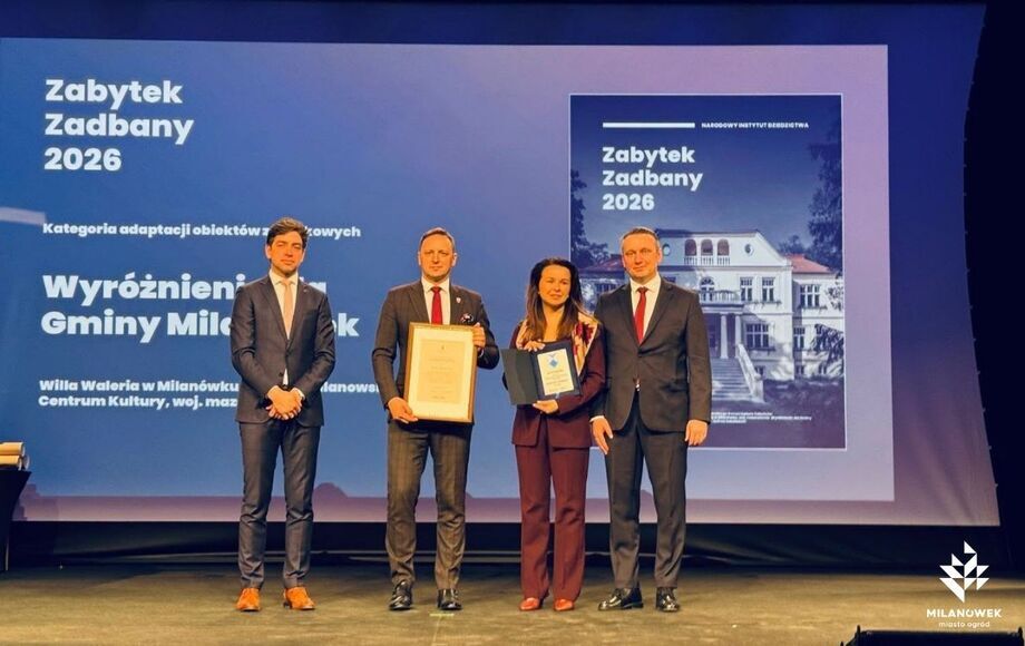 Willa Waleria z wyróżnieniem w konkursie "Zabytek Zadbany" – ilustracja