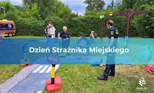 Strażnicy Miejscy na pikniku bezpieczeństwa