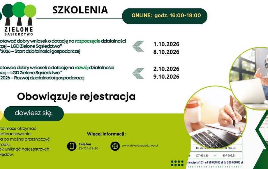 Nabór wniosków na rozwój działalności gospodarczej / uruchamianie nowej działalności gospodarczej – ilustracja