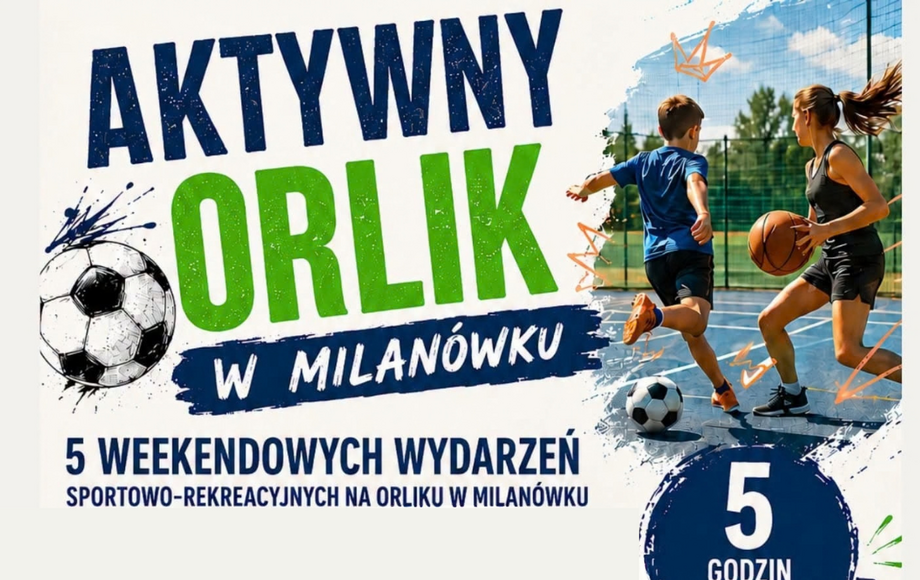 Zapraszamy 3 października na ostatnie zajęcia "Aktywnego Orlika" – ilustracja