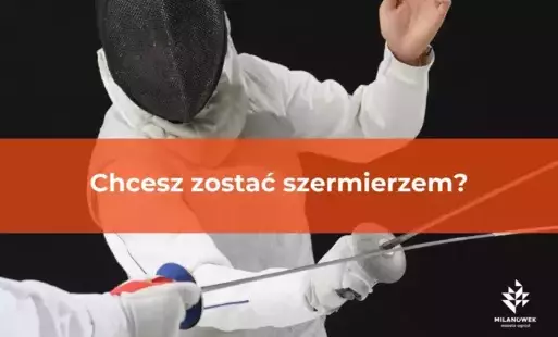 grafika z szermierzem