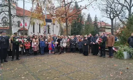 zdjęcia mieszkańców z uroczystości