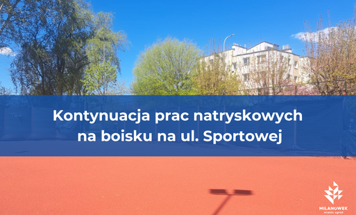 boisko do koszykówki podczas prac