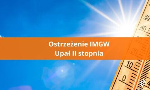 grafika IMGW upał II stopnia