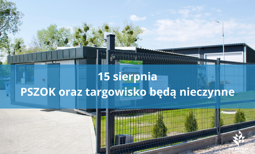 na grafice jest Punkt slelekywnej zbiórki odpadów 