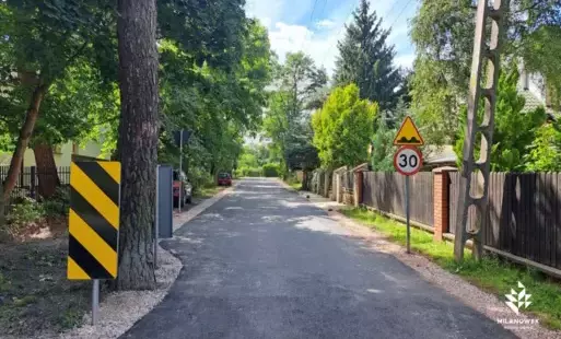 zdjęcie przedstawia ul. Żwirki