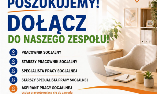 grafika z napisem dołącz do nas