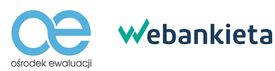 Logo Ośrodka Ewaluacji & Webankiety