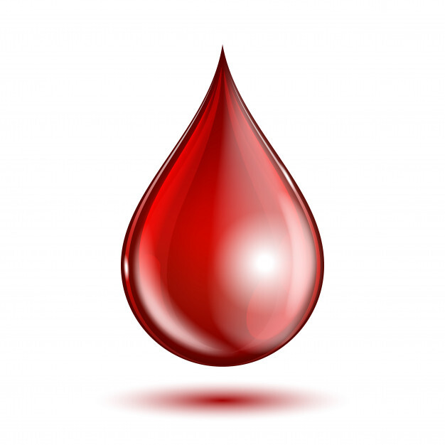 Kropla krwi - grafika
