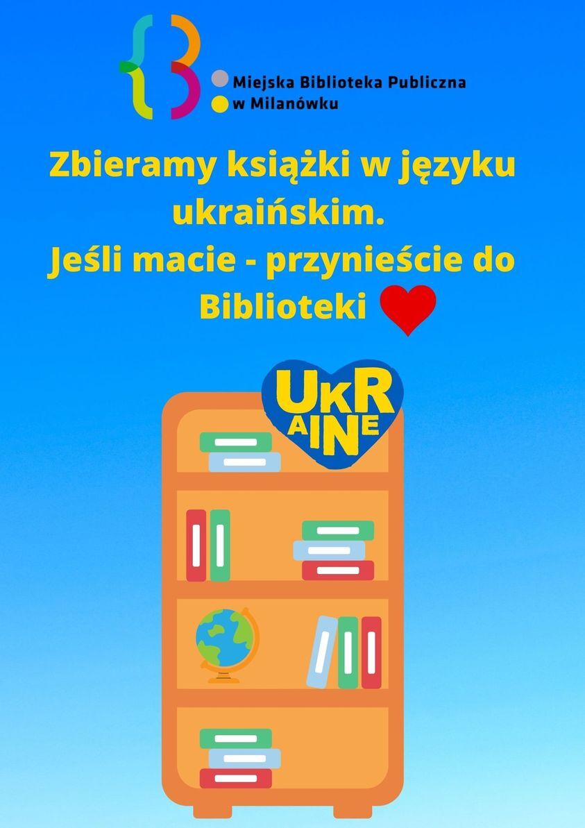 Zbiórka książek dla Ukrainy