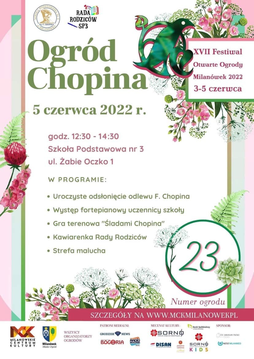 Ogród Chopina - plakat
