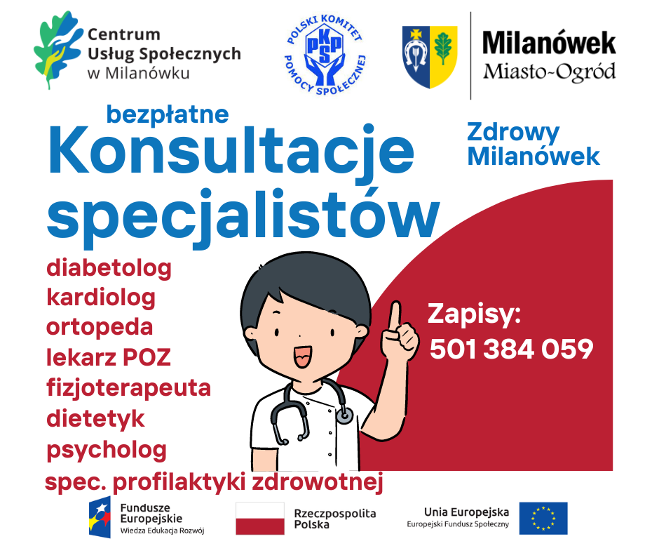 Zdrowy Milanówek: bezpłatne konsultacje specjalistów