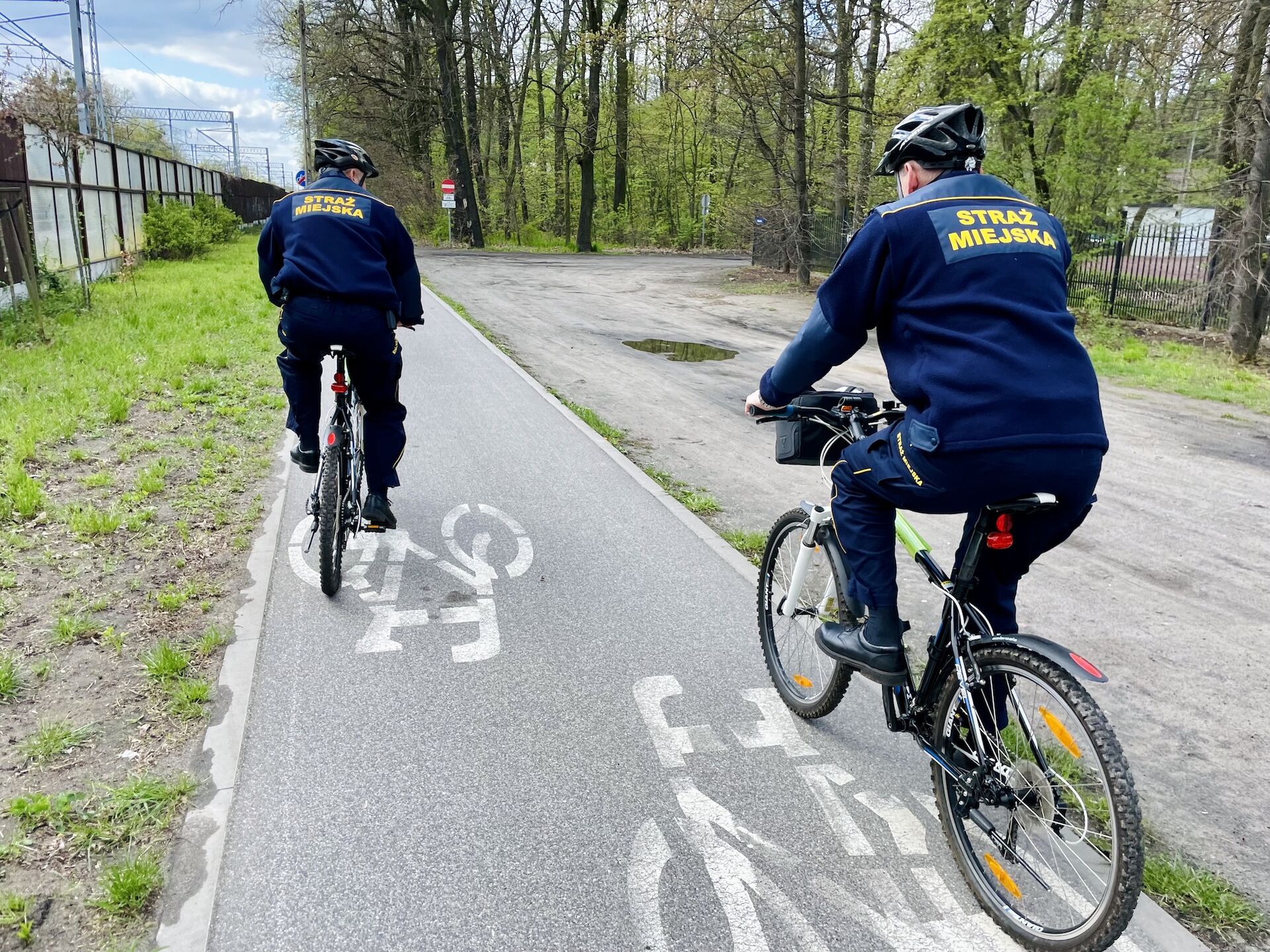 Patrole rowerowe wyjechały na ulice Milanówka