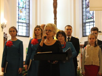 Występ chóru w Kościele św. Jadwigi Śląskiej