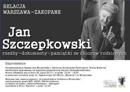 Wystawa pamiątek Jana Szczepkowskiego w Wilii Waleria - grafika