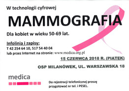 Mammografia dla kobiet w wieku 50-69 lat - grafika