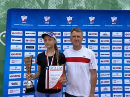 Laura Stypuła Mistrzynią Polski w tenisie ziemnym Młodziczek - grafika