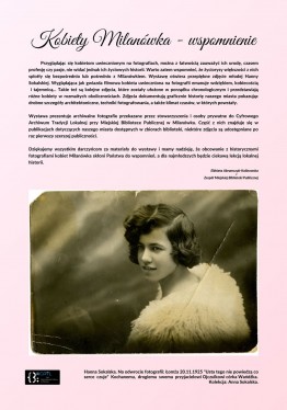Wirtualna wystawa: Kobiety Milanówka - wspomnienie - grafika