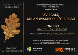 Gala XVII edycji Milanowskiego Liścia Dębu - grafika