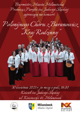 Koncert Polonijnego Chóru z Baranowicz 