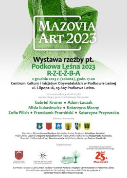 Wystawa młodych artystów z gmin zachodniego Mazowsza - grafika